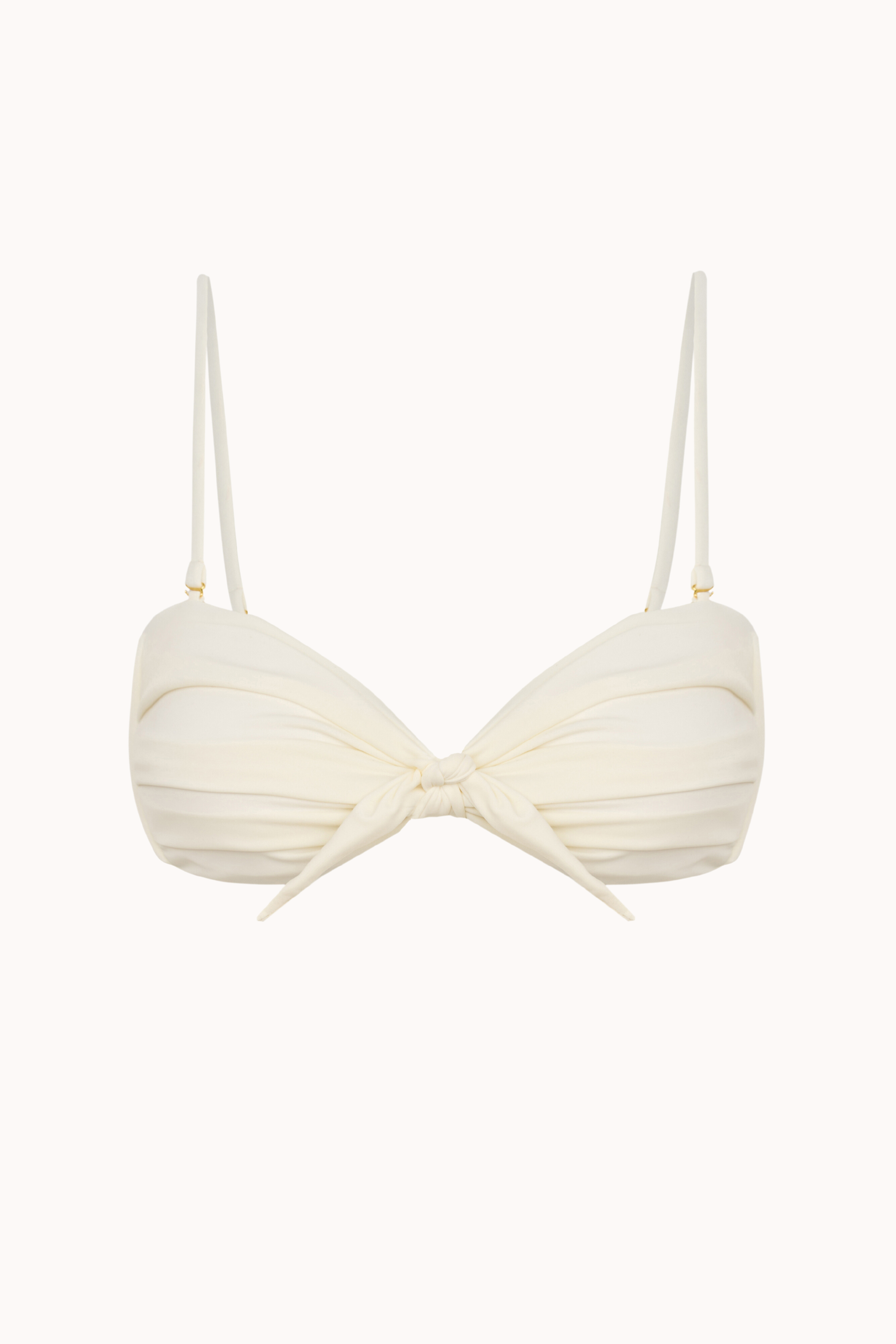The Bandeau Top in ivory