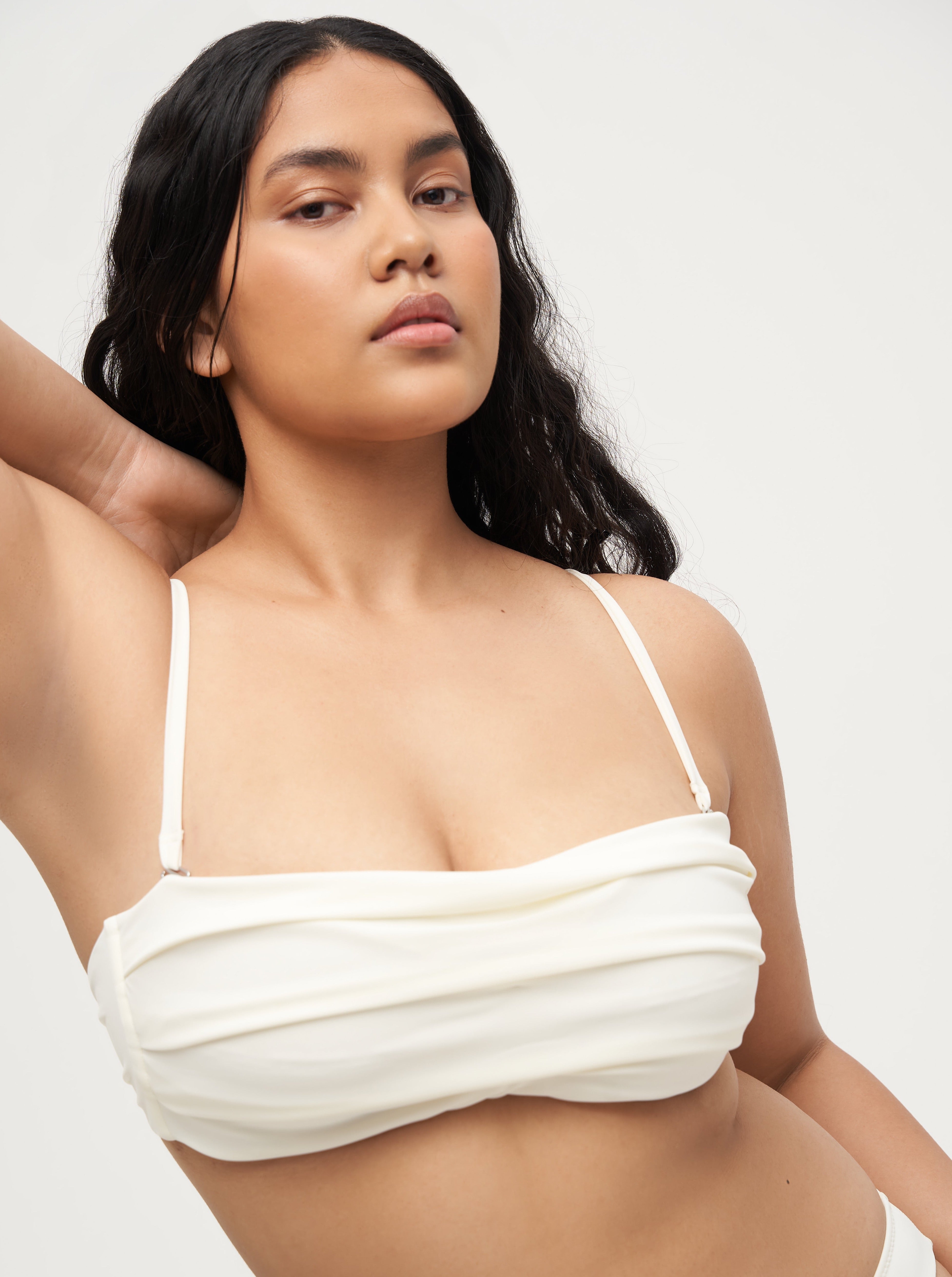 Bandeau Top in ivory